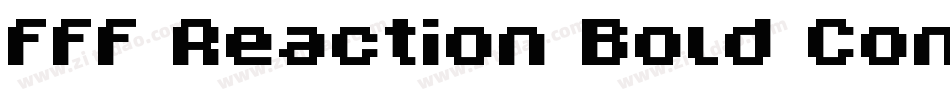 FFF Reaction Bold Condensed字体转换